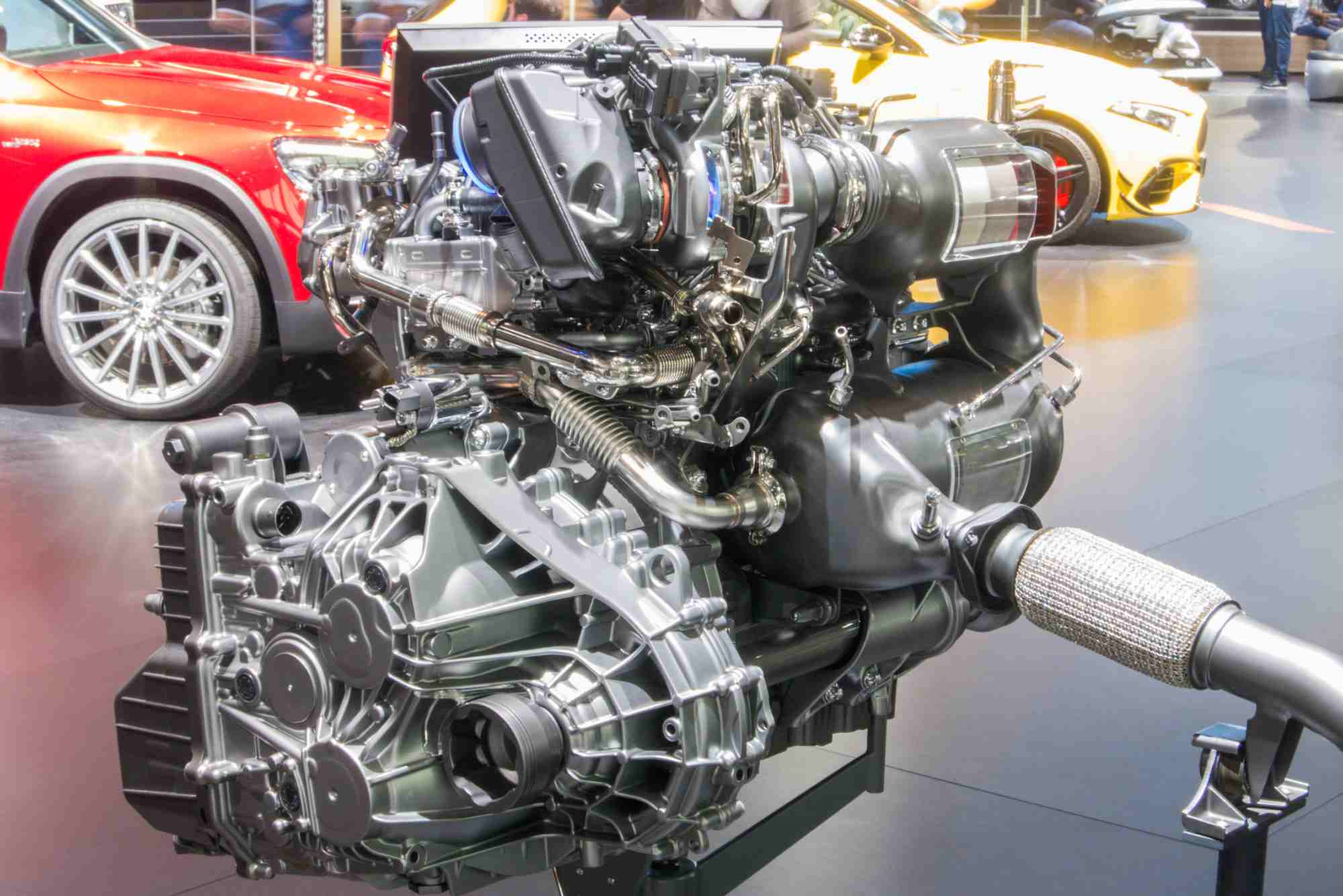 Mercedes Benz 1.6 Turbo Engine