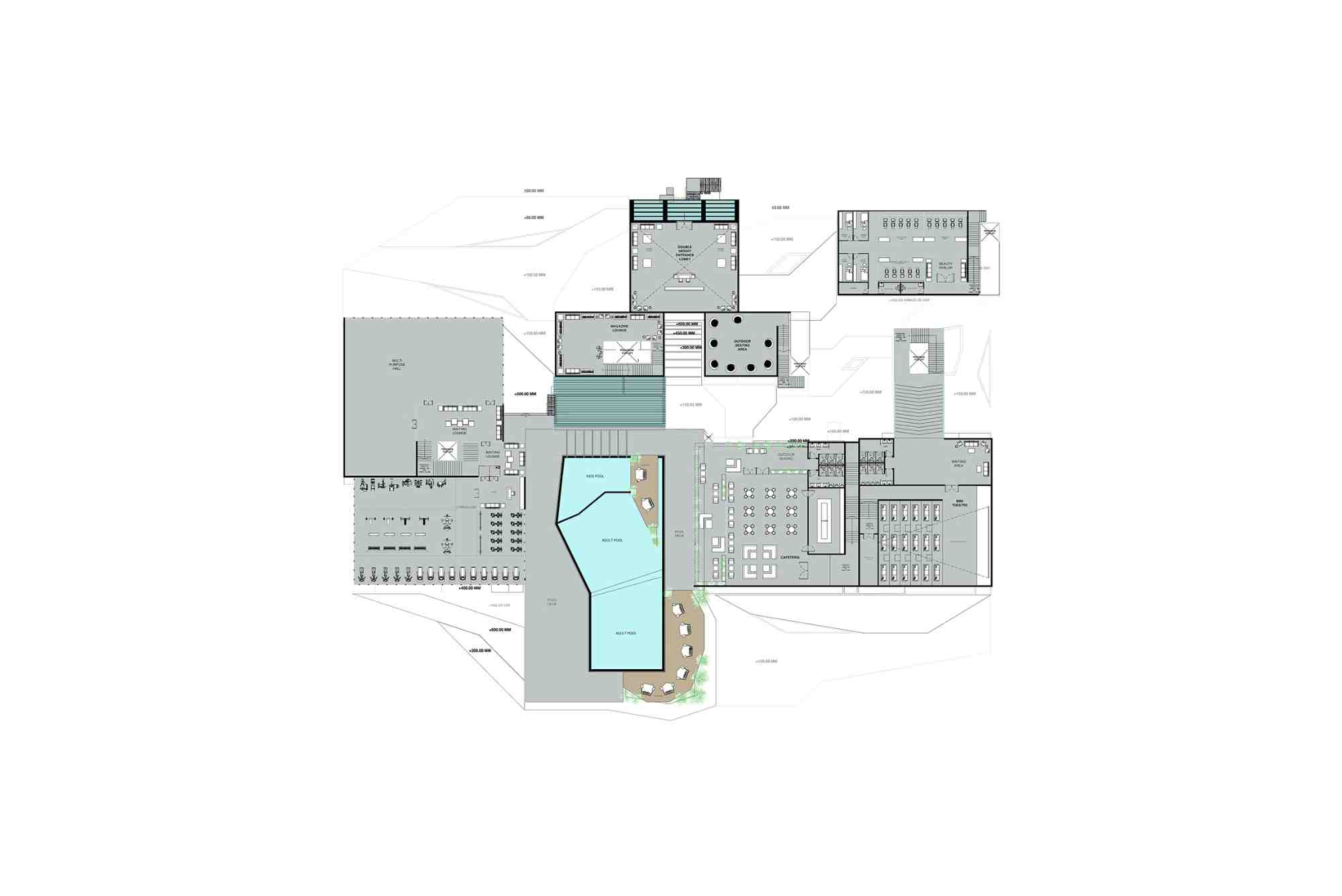 Clubhouse Floor Plan Design