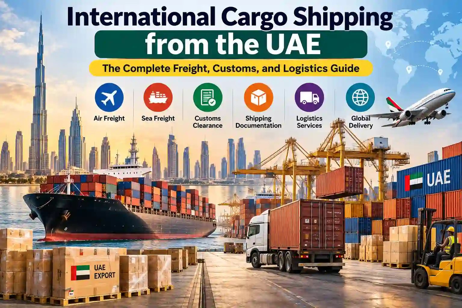 International Cargo Shipping from UAE